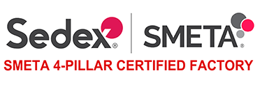 SMETA 4-PILLAR CERTIFIED FACTORY